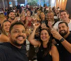 Brinde entre os convidados